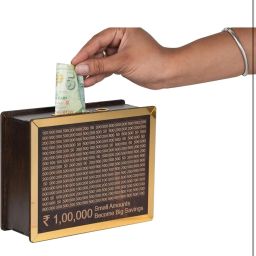 JASHPREET GOLDEN MONEY BOX Wooden Money Clip-picture-46