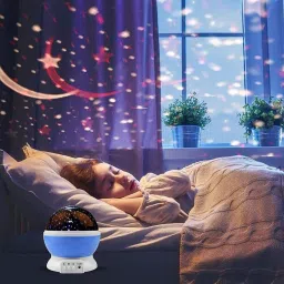 Star Master Dream Rotating Color Changing Projection Lamp Dream Rotating Night Disco Ball Set-15