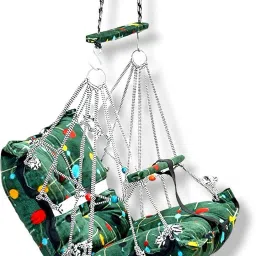 Cotton Baby Swing big size 1 to 6 Year Chair for Kids jula Baby's Children jhula Swings-image-70