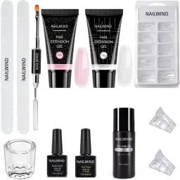 Poly Nail Gel Extension Kit for Builder Gel Nail Art Kit-image-3