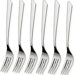 alcantara 1783 PREMIUM FROK SPOON 6 SET Stainless Steel Table Spoon-picture-27