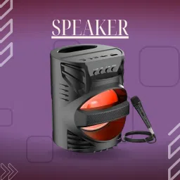 GUGGU Bluetooth Speaker with FM Radio, Mic, USB Pen Drive & RGB Ligh SpeakersXGN1 5 W Bluetooth Party Speaker-18