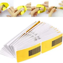 Acrylic Nail Forms,Gold Horseshoe Nail Extension Forms,Nail Tips Guide-image-52