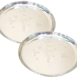 2 PCS Thali Dinner Plate-image-66