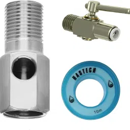 RO Connector SS Inlet Valve Set 1/4 Inch(PL4) RO Diverter Valve with Teflon Tape Media Filter Cartridge-image-27