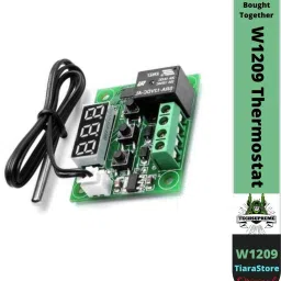 techsupreme W1209 Digital Thermostat Temperature 50-100 digital temperature controller thermostat switch Temperature Sensor and Controller Electronic Hobby Kit image 3