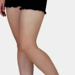 Solid Women Denim Black Denim Shorts-image-7