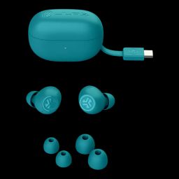 JLAB Go Pop ANC TWS Earbuds with Active Noise Cancellation (IP55 Sweat and Splashproof, Google Fast Pair, Teal) image 3