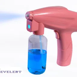 DS250 Pink battery operated wireless blue ray nano atomizer atomization gun disinfection fog machine handheld mist spray gun with LED Fog & Haze Machine Fog & Haze Machine-picture-32