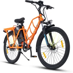 HUM Standard Long Range 26 inches Single Speed Lithium-ion (Li-ion) Electric Cycle-image-90