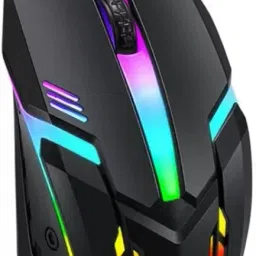 PAC USB Wired Gaming Mouse D1 Black, Optical Gaming Mouse Wired Ambidextrous Optical Gaming Mouse-19