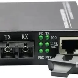 RAMEX Dual Fiber to Ethernet Media Converter 1000Base-Fx SMSF 25KM 1 Ports 1000 Mbps Network Switch-picture-1