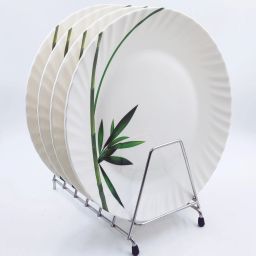 Melamine Crazy Plate 11 Inch Round Dinner Plate Double Coating Dinnerware Set Dinner Plate-image-16