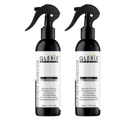 QLERIXSet Of 2 Hair Heat Protector With Keratin & Vitamin E & B5 - 200 ml Each-41