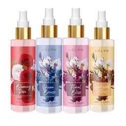 KELYN Women 4Pcs Long Lasting Body Mist Combo - 200ml Each-52