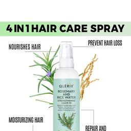 QLERIX Set Of 3 Rosemary & Rice Water Spray - 100 ml Each image 2