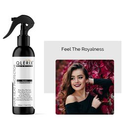 qlerix QLERIXSet Of 2 Hair Heat Protector With Keratin & Vitamin E & B5 - 200 ml Each image 4
