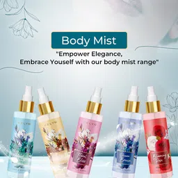 KELYN Women Set Of 5 Long Lasting Body Mist Spray Combo - 200ml Each image 5