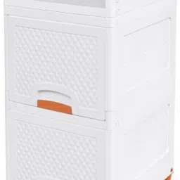 for Neat and Tidy Storage Solutions plastic drawers storage Plastic Plastic 3 Pockets-34
