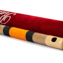 radhe flutes D Sharp Middle Octave Left Hand With Velvet Cover PVC Flute image 4
