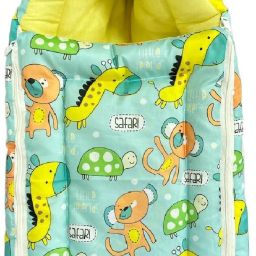 New Born Baby sleeping Bag | Carry bed |mattress| 3 in 1 Use For All Season Sleeping Bag-32