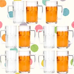 (Pack of 11) Party Perfect Glasses/ Mug A-96 Glass Set Beer Mug-image-40