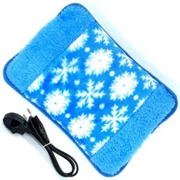 1 Hot Pad Soft Far Velvet Gel Pad Electric Hot Water Gel Heating Pad Heat Pouch Eletrical 70 ml Hot Water Bag-image-0