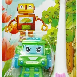 Kids Toothbrush with Robot Extra Soft Toothbrush-image-2