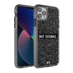 DailyObjects Black Printed Silicone Apple iPhone 11 pro Back Case-19