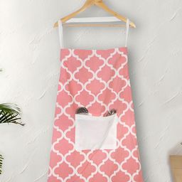 Texstylers Red White Printed Cotton Aprons-39
