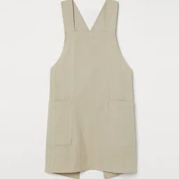 H&M Beige Linen-blend Apron-19