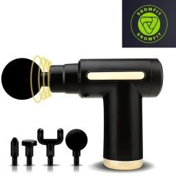 Rechargeable Facial and full body Massager For Pain Relief (Jet Black)-image-15