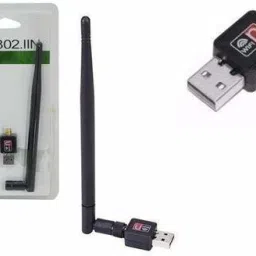 Gabbar USB 2.0 Wifi Dongle 802.11 Ac Wireless Network Adapter with 5 DBI Antenna for Laptop Computer USB Adapter image 5