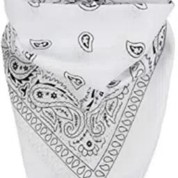 CozyFox WHITE- Unisex Bandana For All Ages ["White"] Handkerchief-image-10