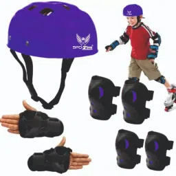 Skating Set Cycling Protective Set with Helmet and Guard for Knee Elbow and Palm Skating Helmet-23