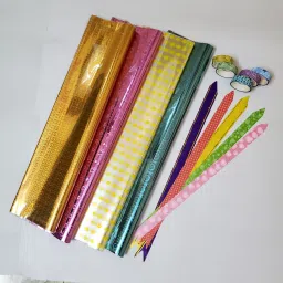 Gift wrapping 65cm X 45cm Size 100 gsm Multipurpose Paper-image-3