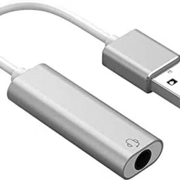 meshiv mantra 2 in 1 USB External Sound Card for Desktop PC Laptop 2 in 1 USB Sound Card 7.1 Channel Aluminum Alloy Single Hole Sound Card-26