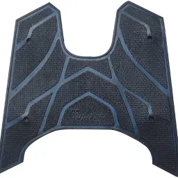 Jupiter Black Scooter Foot Mat For TVS Jupiter Two Wheeler Mat-69