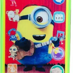 dherik tradworld My First Digital Mobile Phone with Touch Screen Feature, Amazing Sound and Toy for Kids (Multi Color Pack of 1) image 2