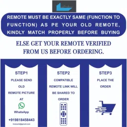 LETHABO HR217 TOSHIBA FOR Split AC /Window AC Please Match The OLD Image Remote Controller Remote Controller image 2