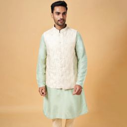 Self Design Men Waistcoat-image-27