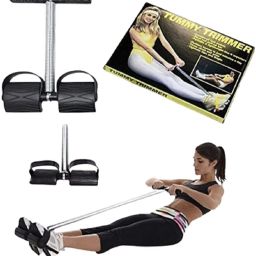 Tummy Trimmer (1 Springs) Pull Reducer Waist Trimmer Ab Exerciser-image-80