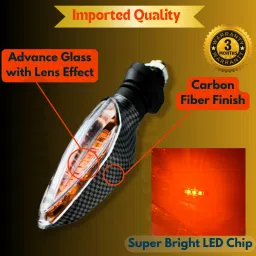 generox Front, Rear LED Indicator Light for KTM Universal For Bike image 3