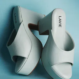 Lavie Open Toe Platform Heels-0