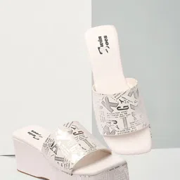 TWIN TOES Peep Toes Slip On Platform Heel-58