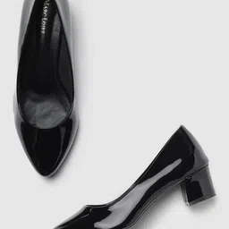 Marc Loire Pointed Toe Block Pumps-34
