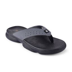 Campus Men Black & Grey Thong Flip-Flops-image-117