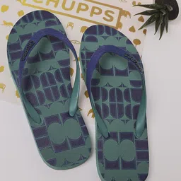 CHUPPS Men Printed Rubber Thong Flip-Flops-picture-53