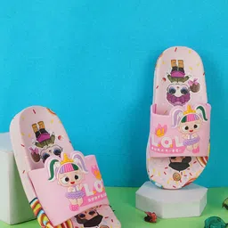 BAESD Kids Printed Sliders-14