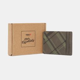 SPYKAR Men Olive Green Printed Leather Two Fold Wallet  Money Clips-2